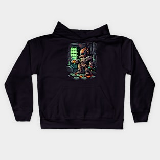 Robot 2 Kids Hoodie